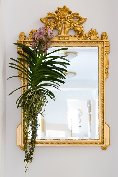 Spring flower decoration at home