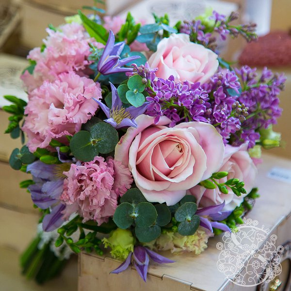 Collection of wedding bouquets