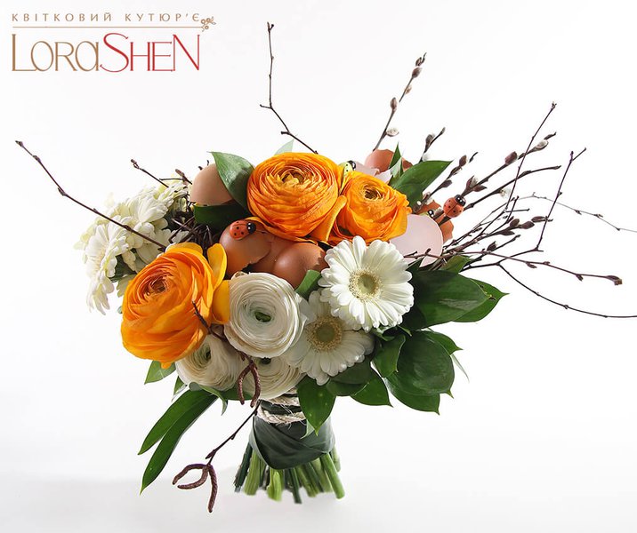 Easter collection of floristry and decor