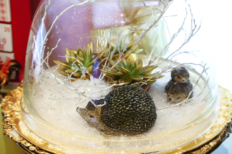 New Year Decoration for LoraShen Boutique at TSUM 2016