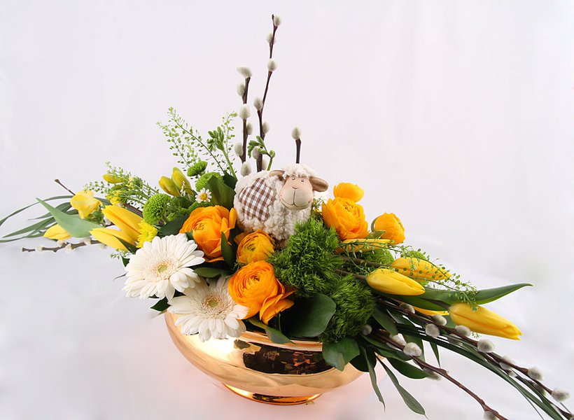 Easter collection of floristry and decor