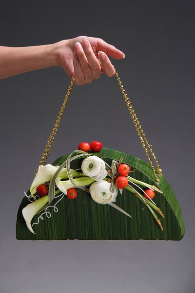 Handbags of flowers