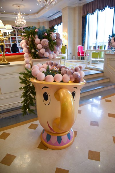 Новогоднее оформление отеля Fairmont 2018