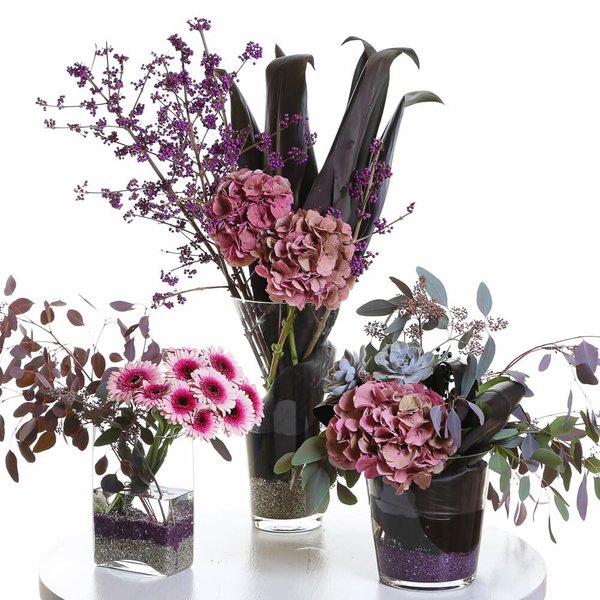 Collection of interior bouquets