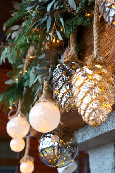 Private decoration in the "House in the mountains" style