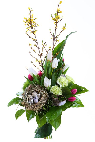 Easter collection of floristry and decor