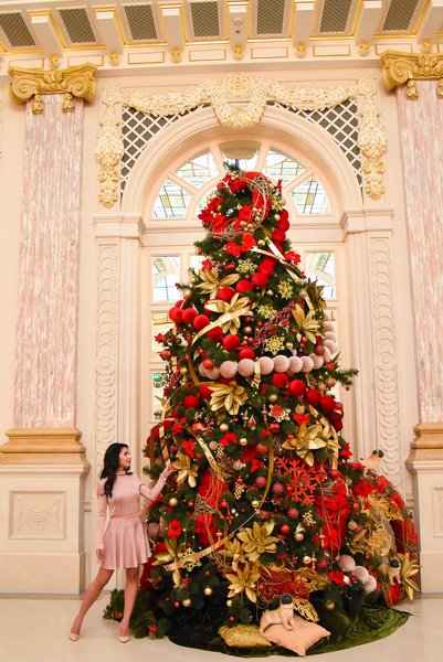 Новорічне оформлення готелю Fairmont Grand Hotel 2017