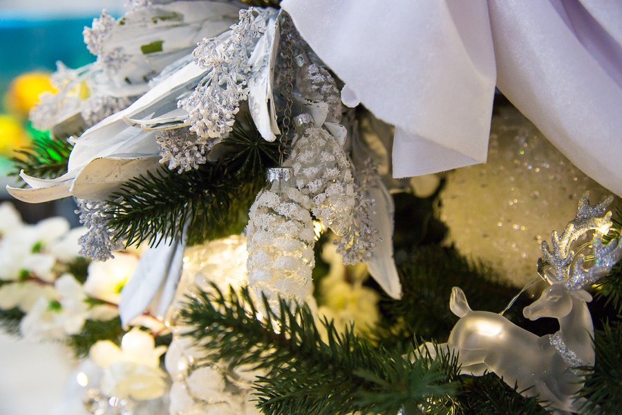 Snow-white fairy tale in private decoration
