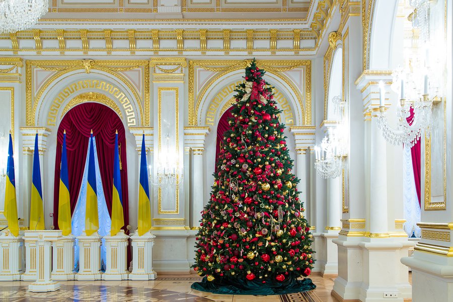Christmas tree in the Mariinsky Palace