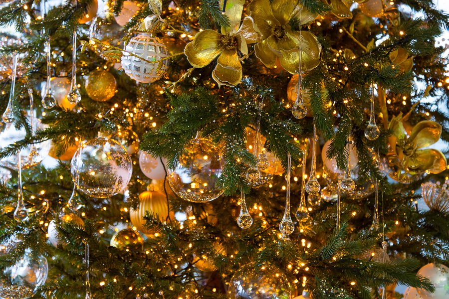Boryspil Airport Business Terminal New Year Decoration