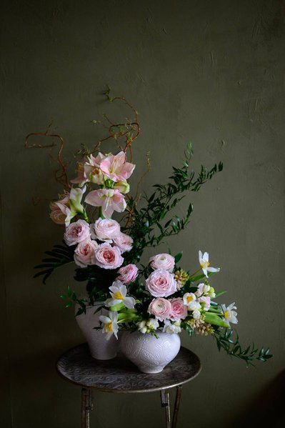 Collection of vases "Mary's Garden: based on the paintings of Maria Prymachenko