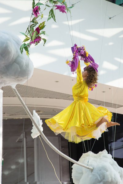 Summer decorations 2015 for the Ocean Plaza shopping mall