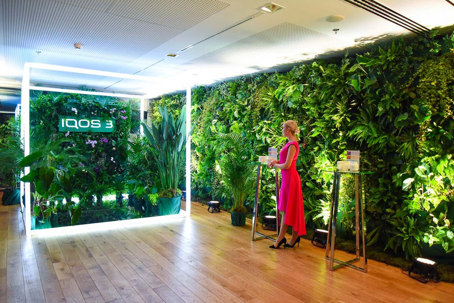 Landscaping for IQOS Event