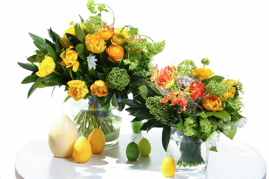 Easter collection of floristry and decor
