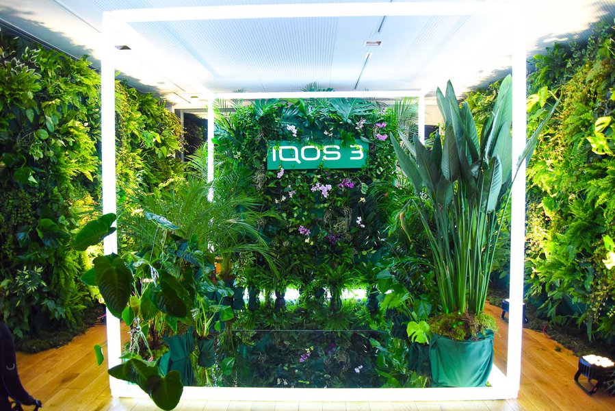 Landscaping for IQOS Event