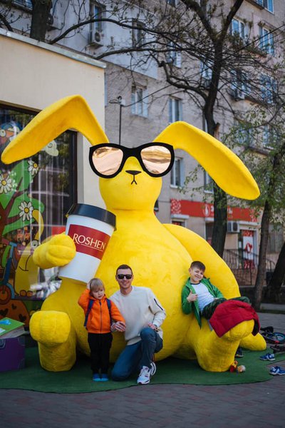 Street decorations "Dreams of rest" in Odessa