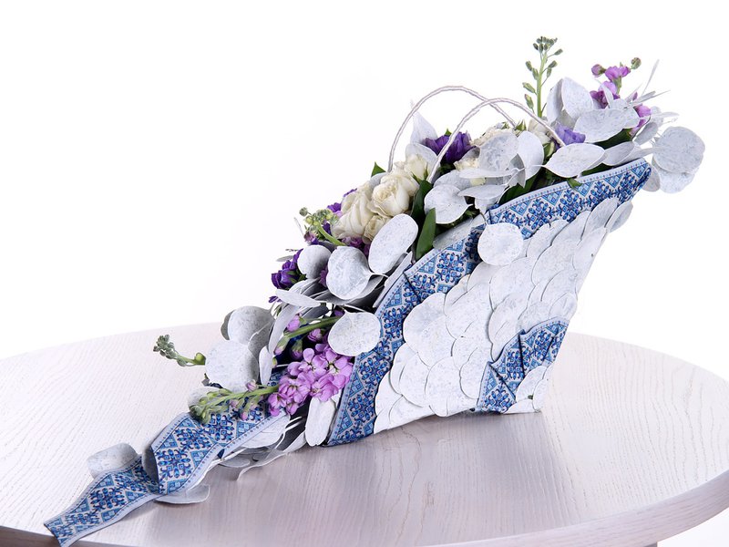 Handbags of flowers