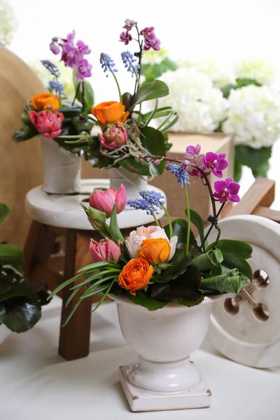 Complex Floral Arrangements