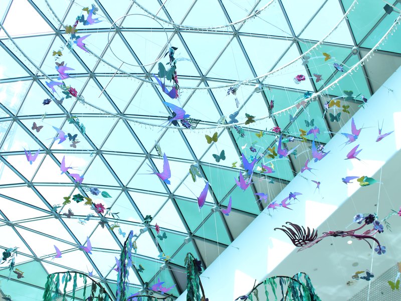 Декорації «Лісова пісня» в ТРЦ Ocean Plaza