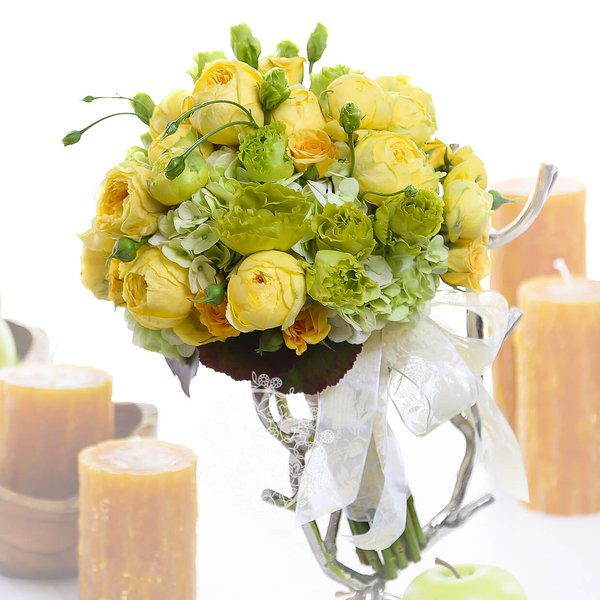 Collection of wedding bouquets
