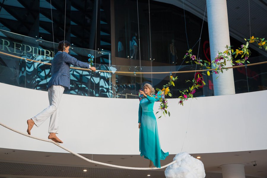 Summer decorations 2015 for the Ocean Plaza shopping mall