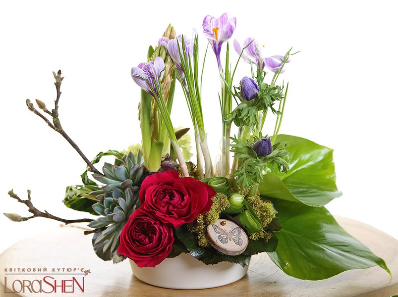 Collection of interior bouquets