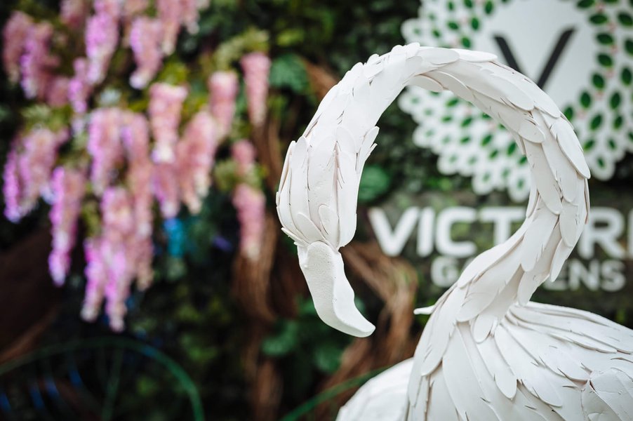 Фотозона для ТРЦ Victoria Gardens