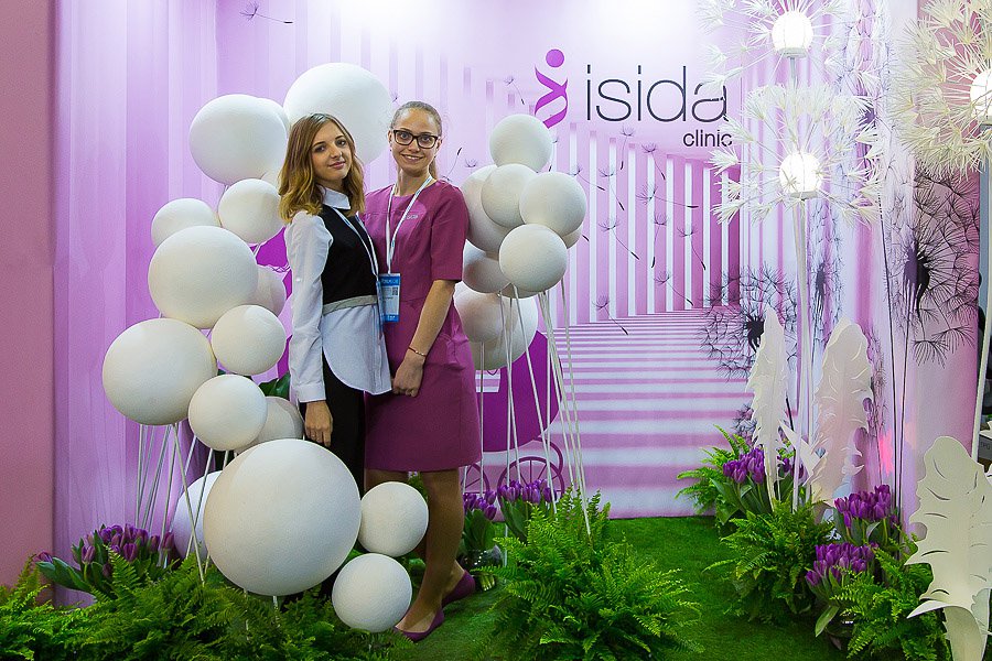Фотозона для ISIDA на iForum весна 2018 года