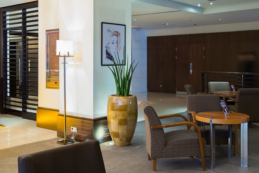 Озеленення лобі-бару готелю Hyatt Regency Kiev