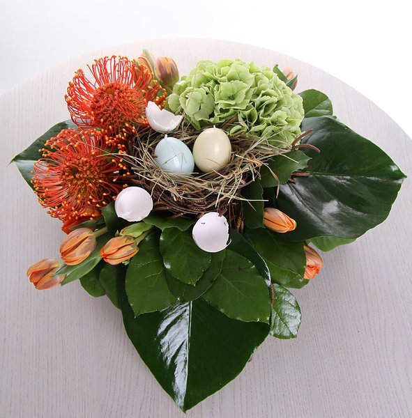 Easter collection of floristry and decor