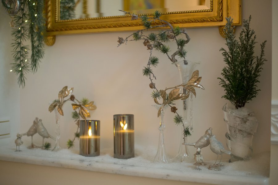 Sentimentality and elegance in New Year's home decoration