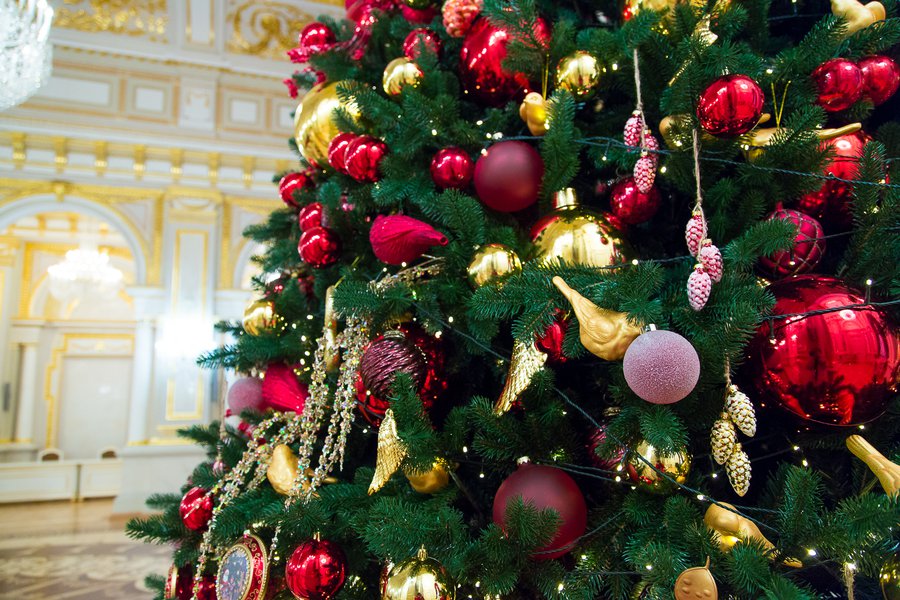 Christmas tree in the Mariinsky Palace