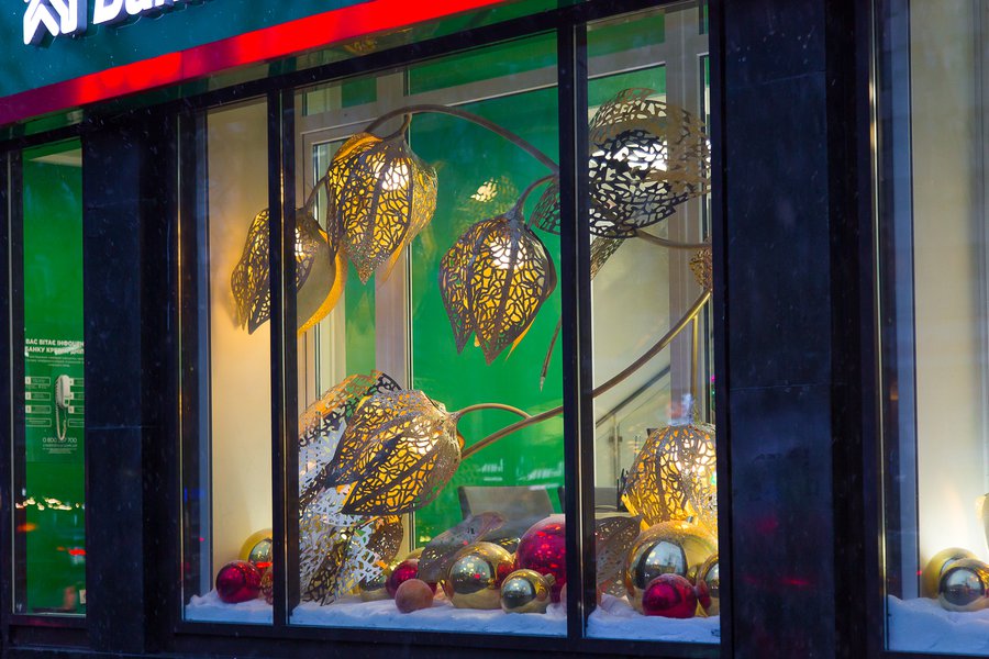 Local Christmas showcase for Credit Dnipro Bank