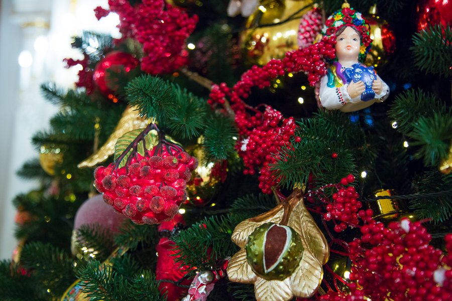 Christmas tree in the Mariinsky Palace