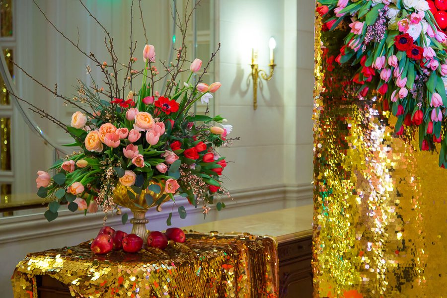 День рождение в стиле Art Nouveau в отеле Fairmont