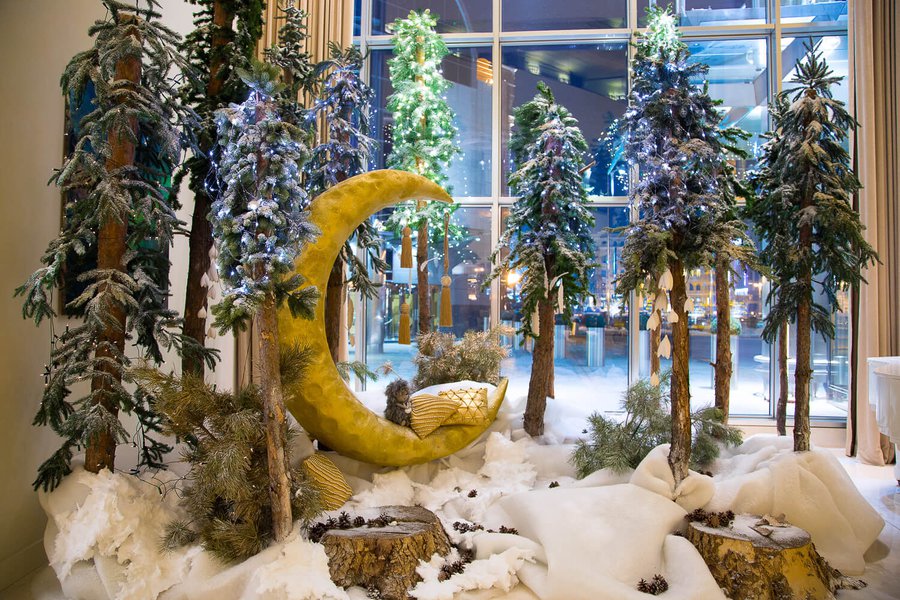 Новорічне оформлення готелю Hyatt Regency Kyiv 2014
