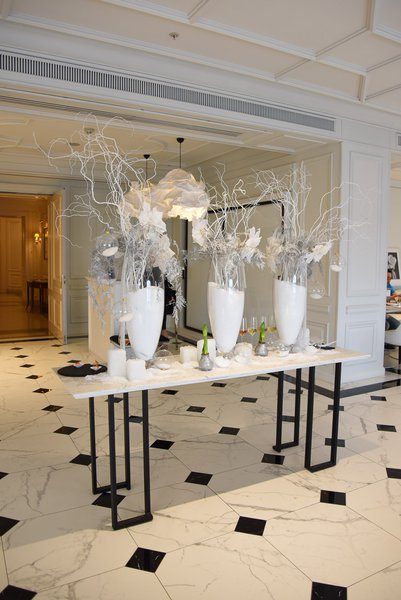 Новогоднее оформление отеля Fairmont 2018