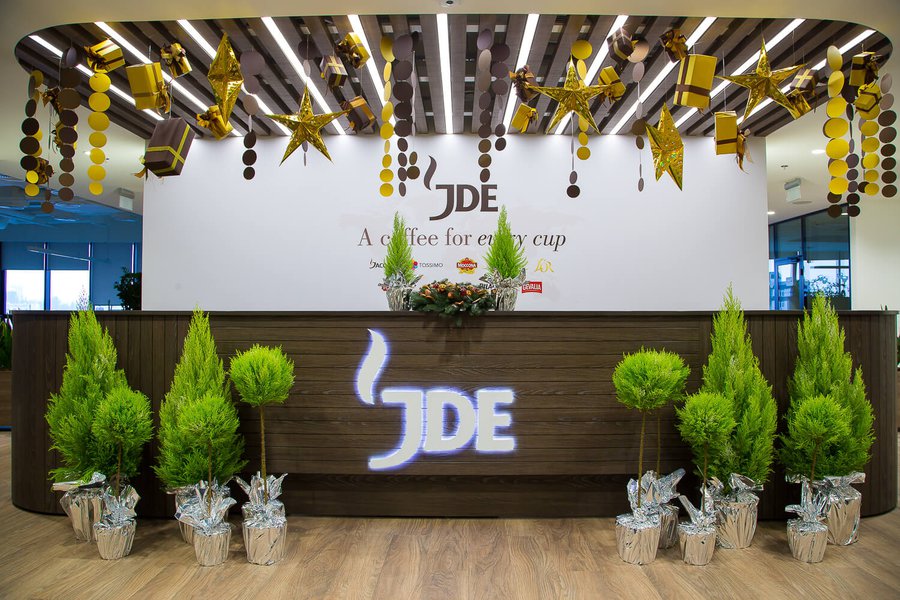 Новорічне оформлення офісу Jacobs Ukraine 2016