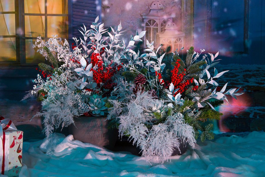 New Year photo zone for AVIS Ukraine