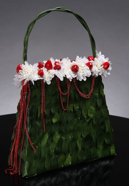 Handbags of flowers