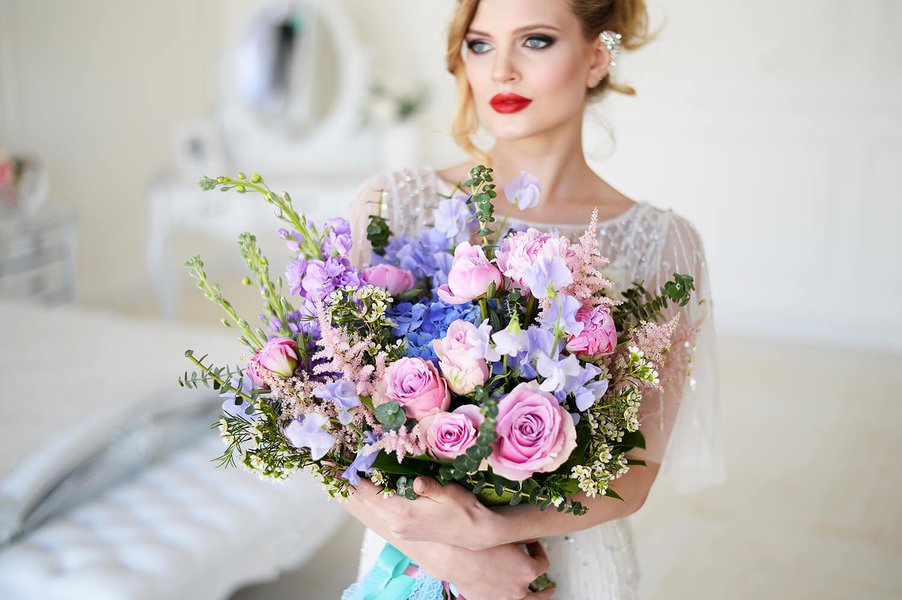Collection of wedding bouquets