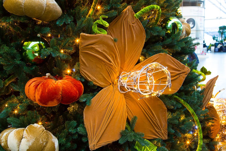 Borispol Airport New Year Decoration