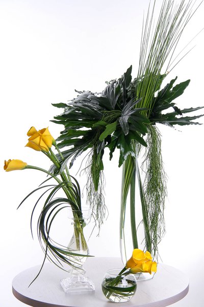 Collection of interior bouquets