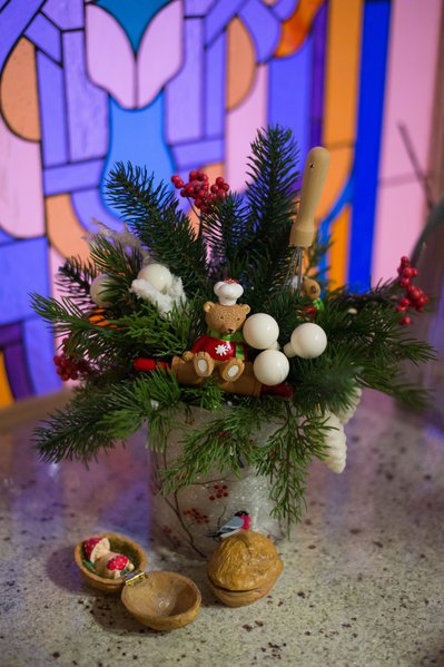 Sentimentality and elegance in New Year's home decoration