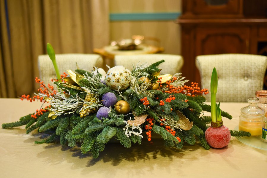 New Year's home decoration for 2019