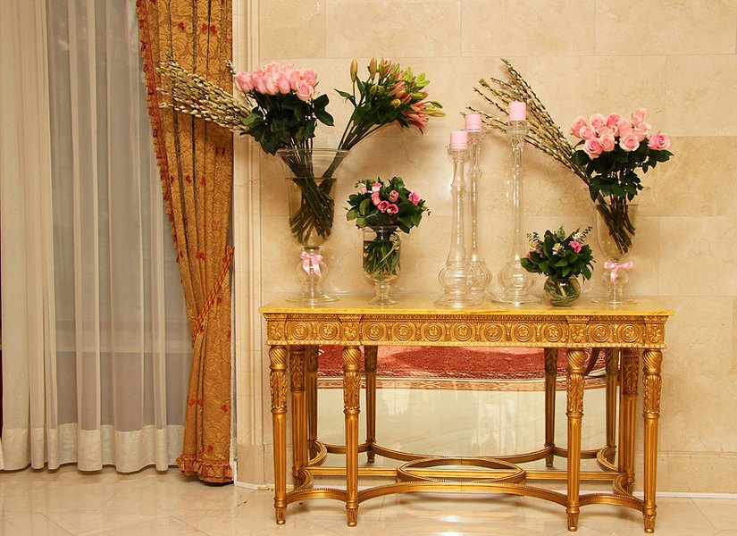 Examples of interior compositions