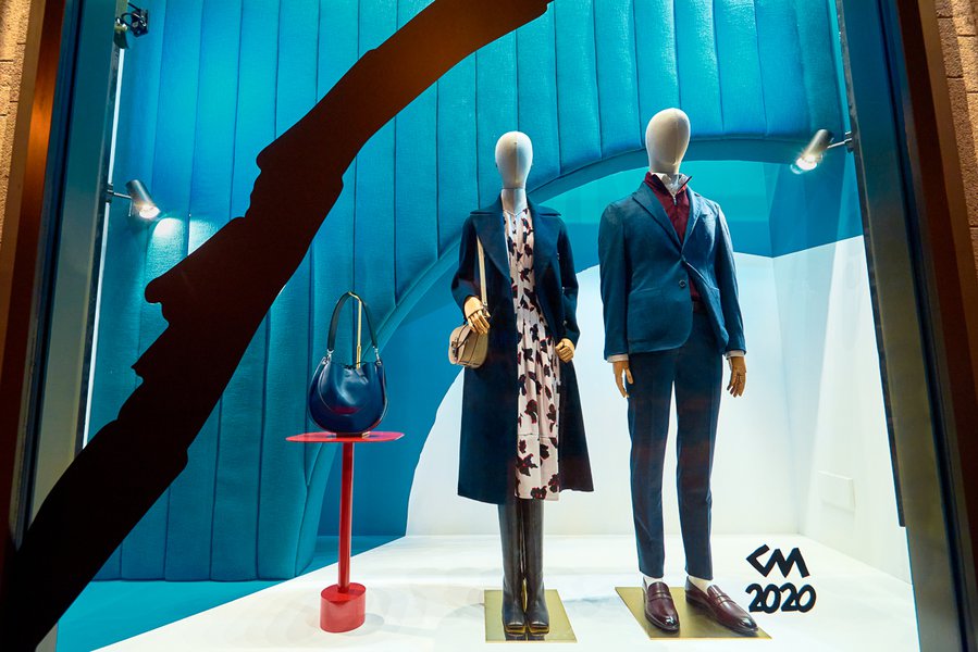 Арт-вітрини для ЦУМ Київ сезон осінь 2020