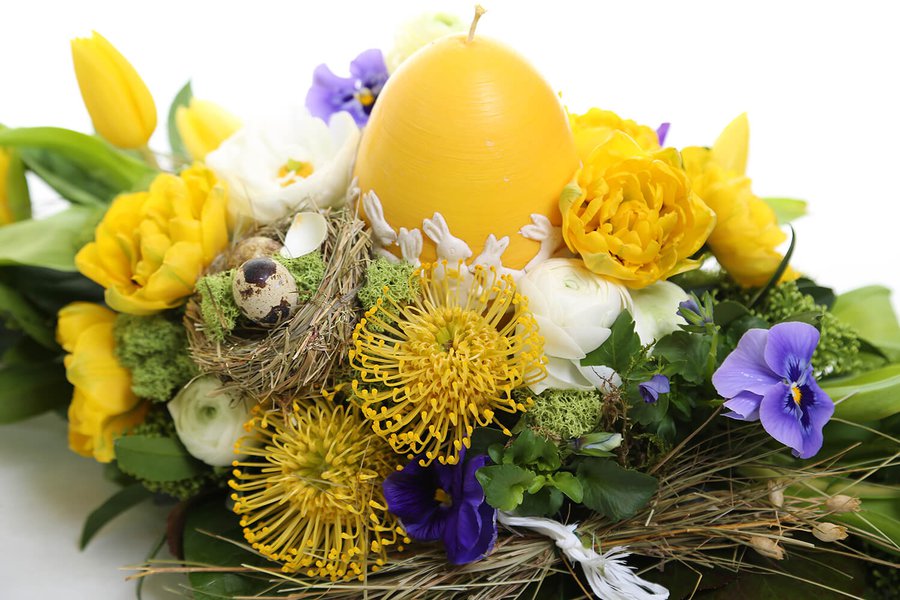 Easter collection of floristry and decor