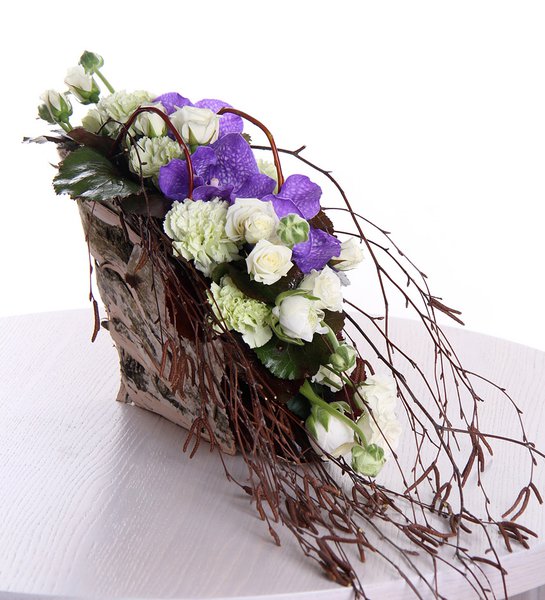 Handbags of flowers