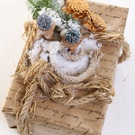 Gift wrapping with cones